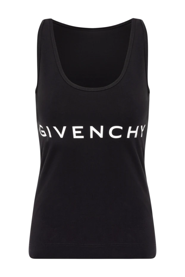 Givenchy women's black top with logo 180692 - photo 1