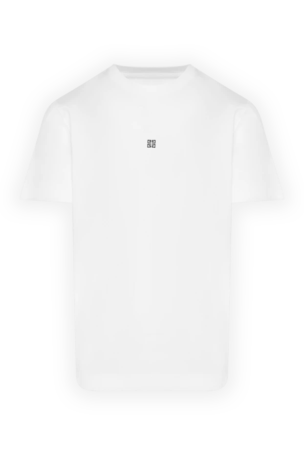 Givenchy men's white t-shirt made of cotton 180693 - photo 1