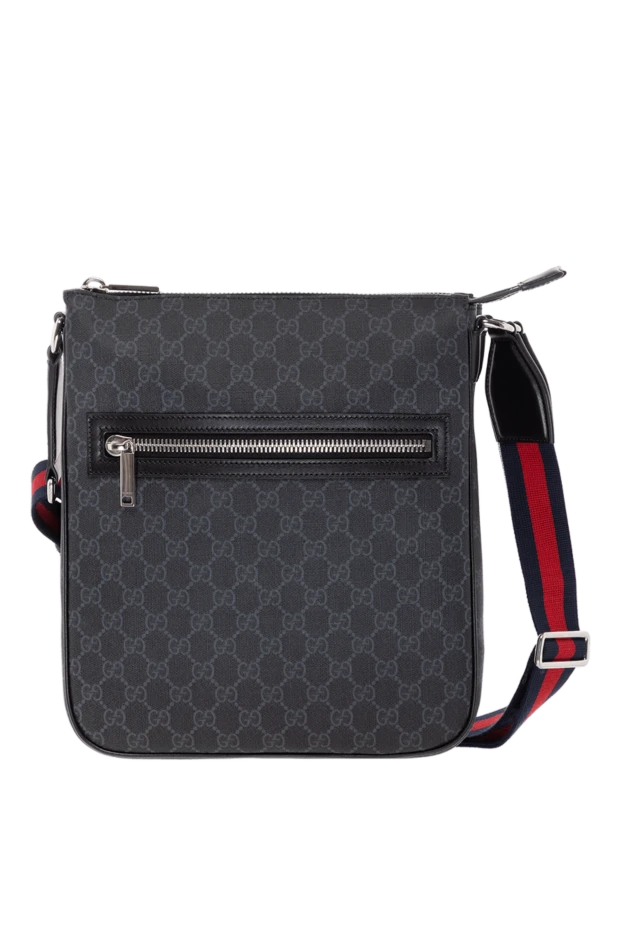 Gucci men's black shoulder bag with logo 180729 - photo 1