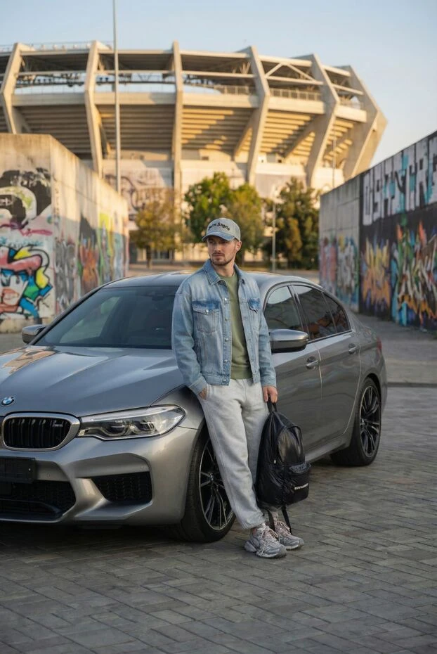 Saint Laurent men's black backpack with logo 180743 - photo 2