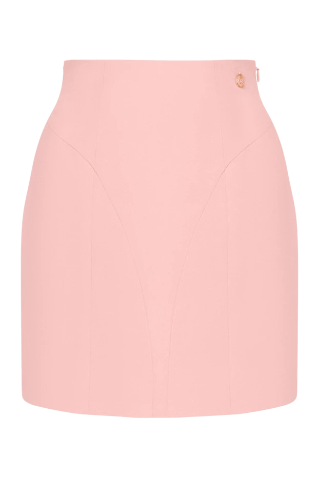 Balmain pink viscose mini skirt 180753 - photo 1