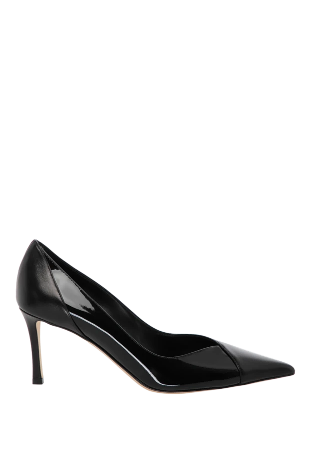 Jimmy Choo woman women's black high-heeled shoes made of genuine leather 180799 - photo 1