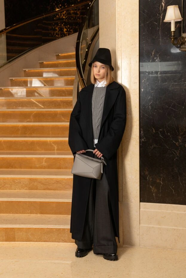 Prada women's nylon high-heeled boots black 180802 - photo 2