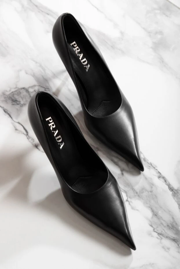 Prada women's heels made of genuine leather 180805 - photo 3