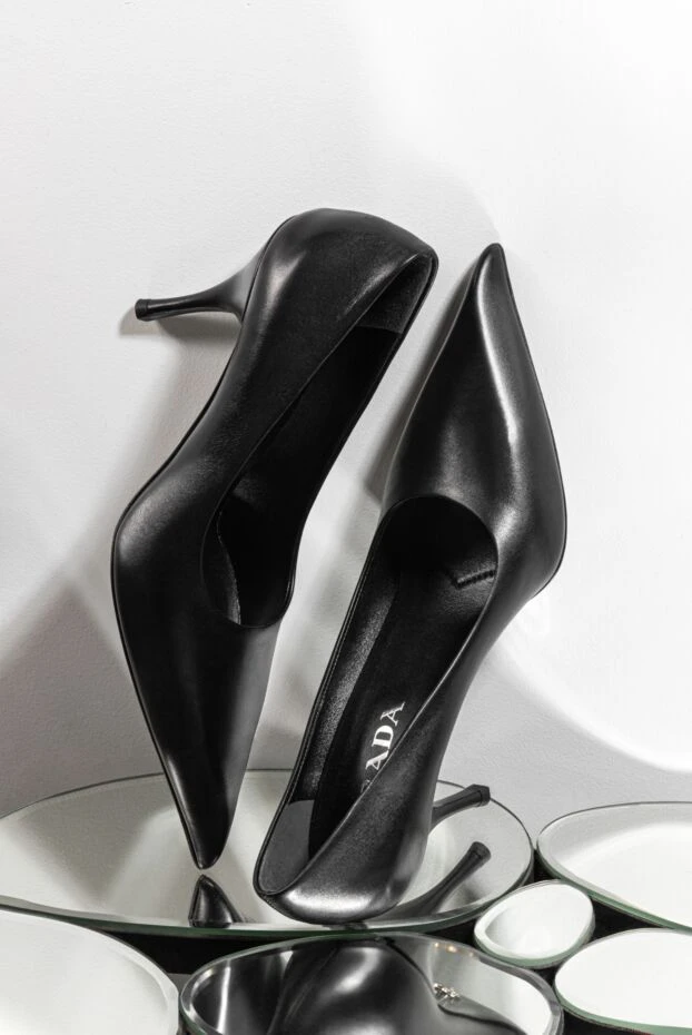 Prada women's heels made of genuine leather 180805 - photo 2