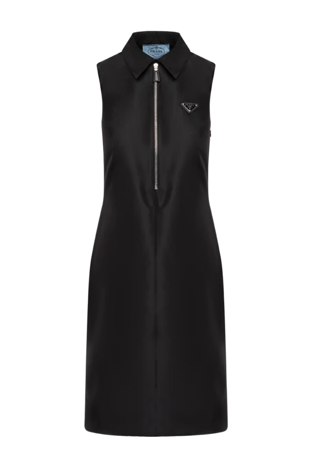 Prada black fitted dress with open shoulders 180807 - photo 1