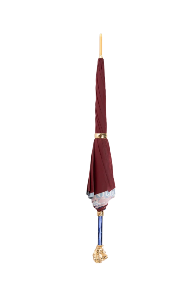 Pasotti women's umbrella golden lion burgundy 180973 - photo 1