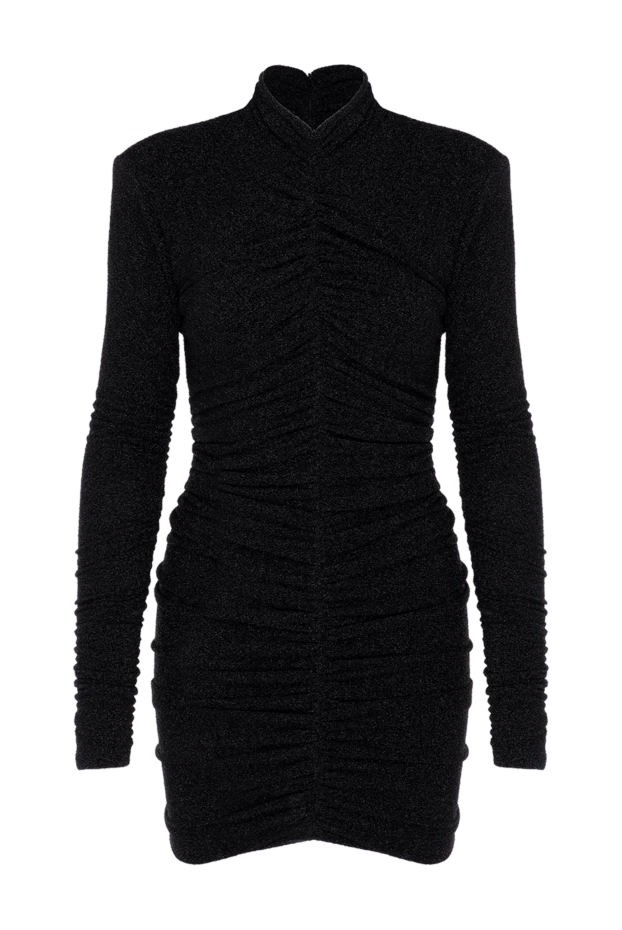 Black knitted dress