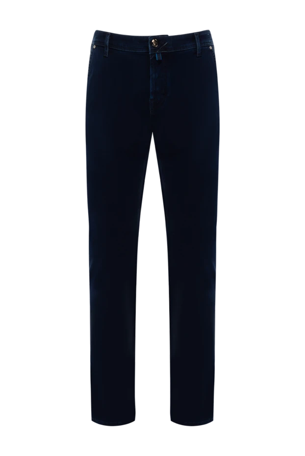 Jacob Cohen men's blue jeans with logo 181124 - photo 1