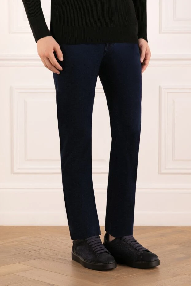 Jacob Cohen versatile straight-leg jeans in a deep blue tone 181124 - photo 3