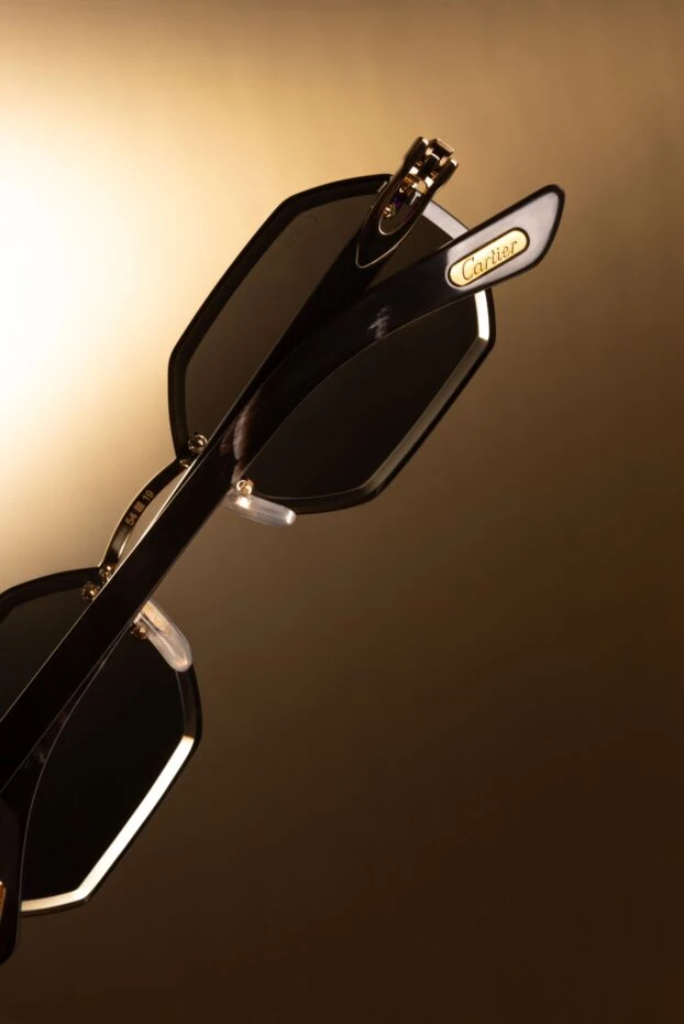 Cartier солнцезащитные мужские очки ромбовидные ромбовидные 181236 - фото 2