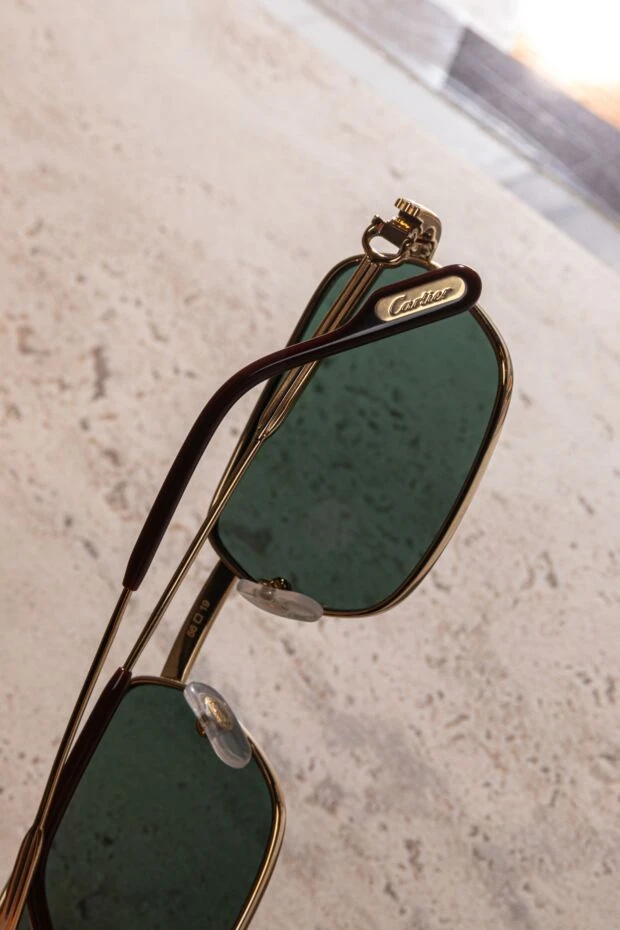Cartier солнцезащитные мужские очки decor 181241 - фото 3