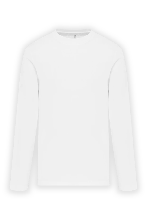 Cotton Jersey Crewneck Sweatshirt White Men's