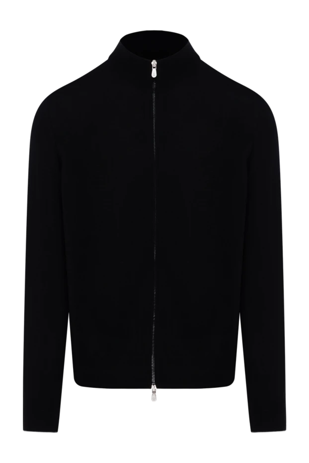 Brunello Cucinelli black cardigan made of wool and cashmere 183855 - photo 1