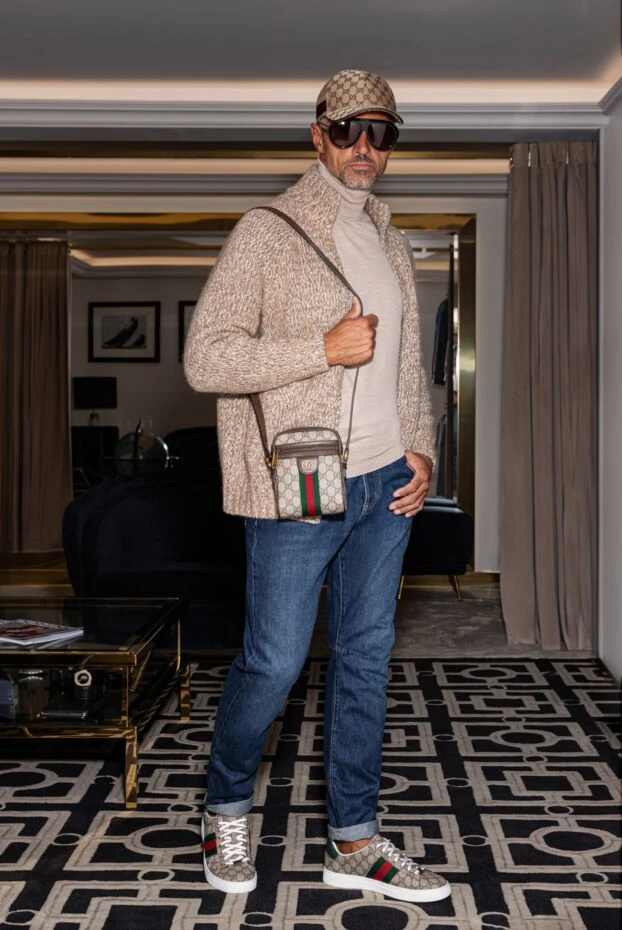 Brunello Cucinelli cardigan for men beige warm 183857 - photo 2