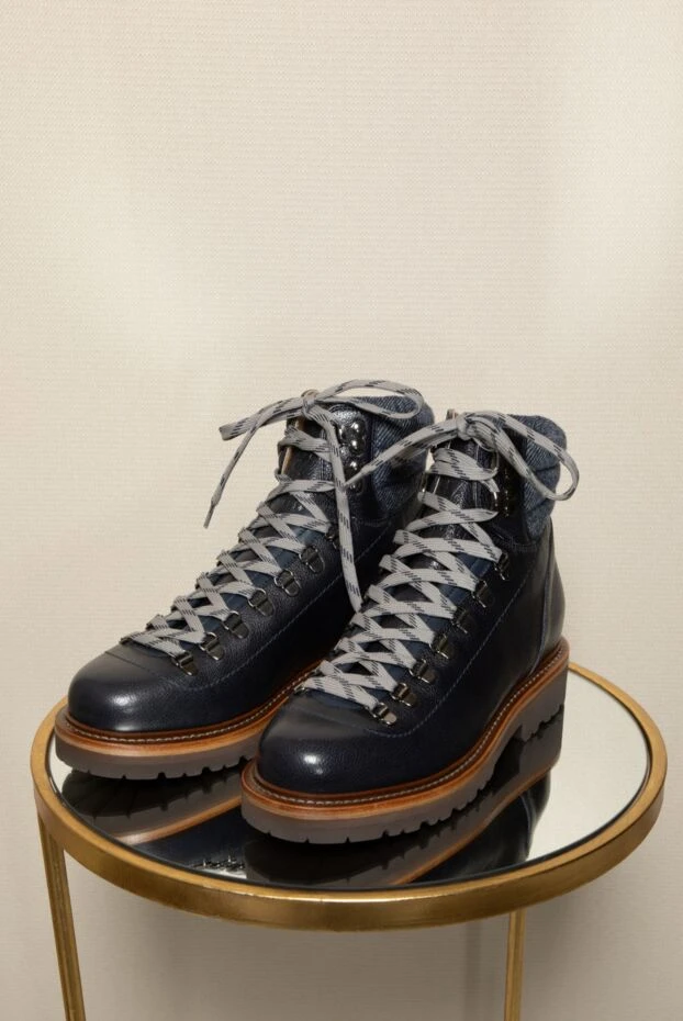 Ботинки мужские на рельефной подошве - фото 2