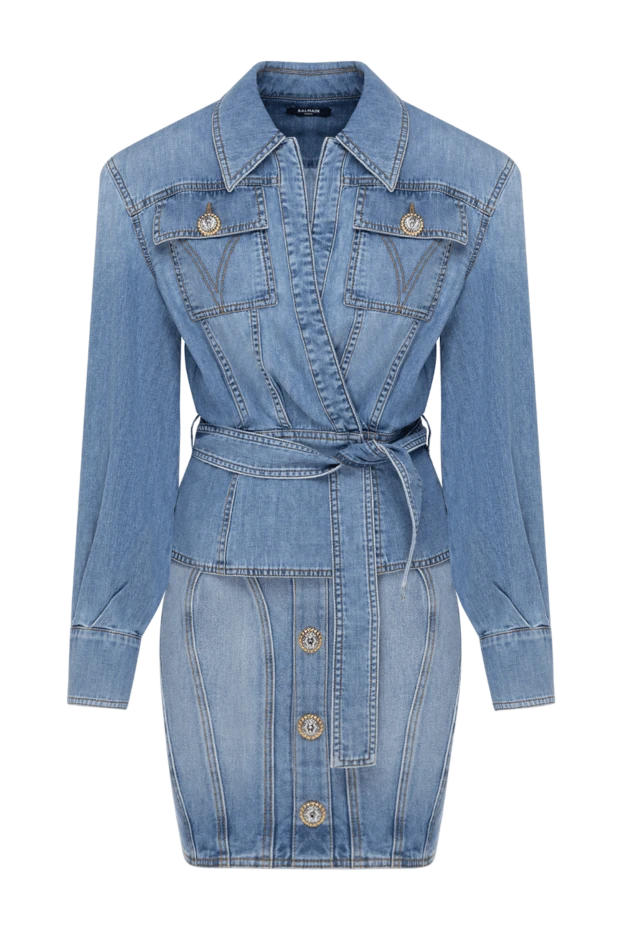 Balmain denim suit with midi skirt 184633 - photo 1