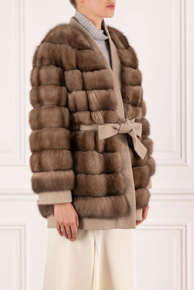 Fabio Gavazzi woman sheepskin coat, fur coat buy with prices and photos 184645 - photo 2