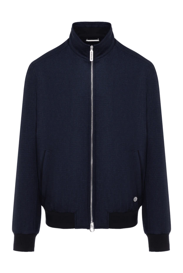Stefano Ricci men's blue jacket with stand-up collar 184682 - photo 1