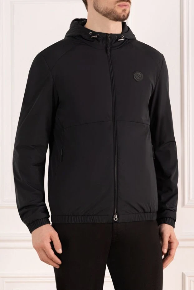 Stefano Ricci jacket for men black with a hood 184685 - photo 3