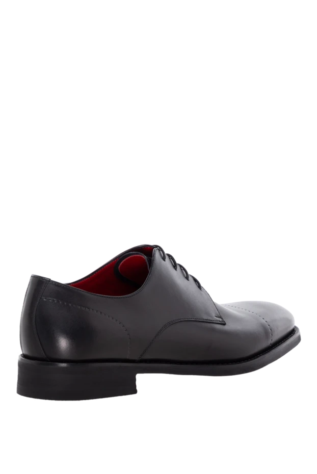 Barrett men's black leather shoes 184699 - photo 3