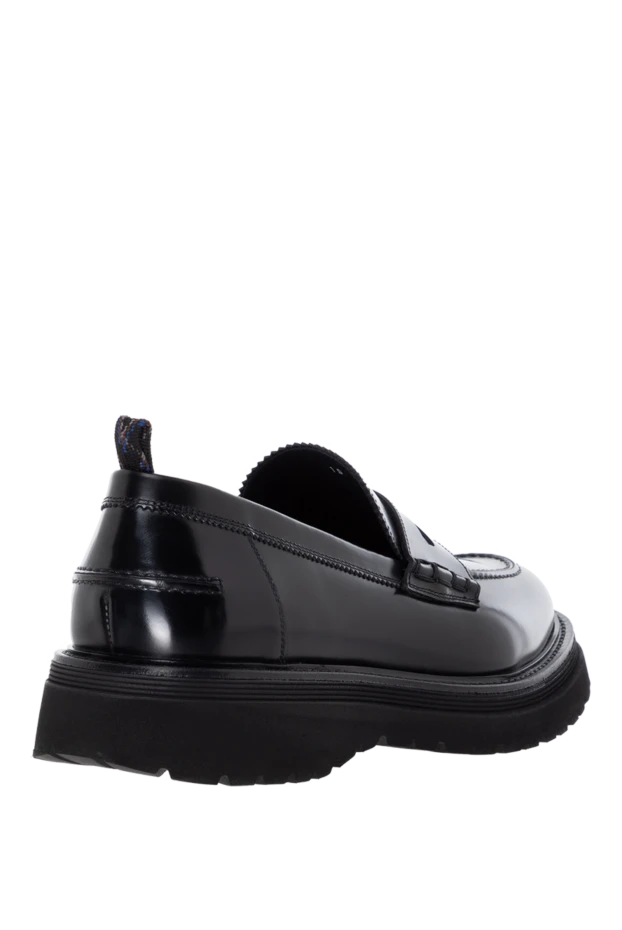 Barrett leather penny loafers black mens 184708 - photo 3