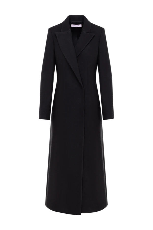 Women's long black coat