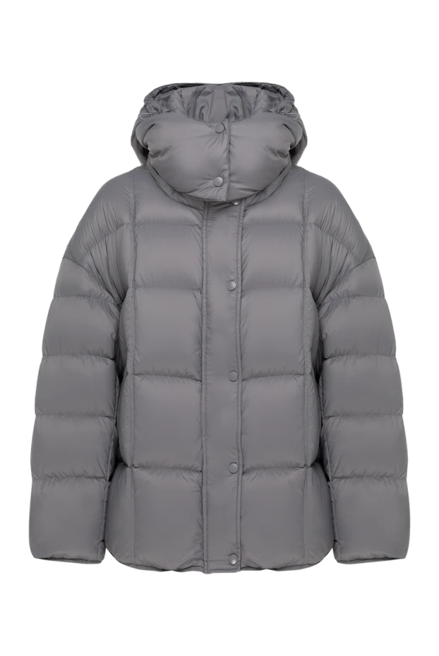 Fleur de Paris women's gray down jacket with hood 184733 - photo 1