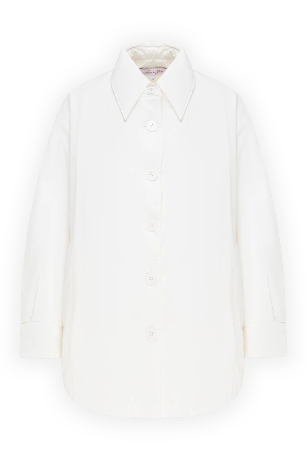 Fleur de Paris women's white nylon jacket 184737 - photo 1