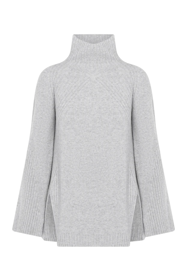 Max&Moi gray women's cashmere ribbed jumper 184806 - photo 1