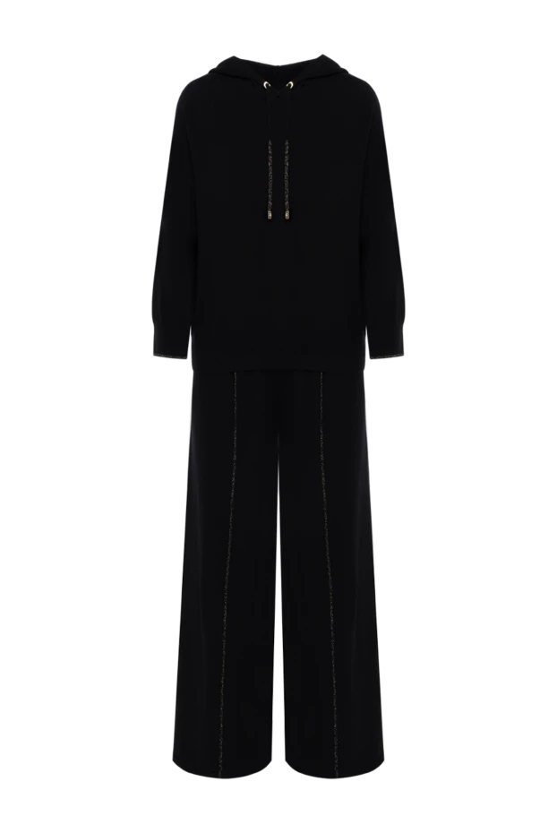 Max&Moi black walking suit with hood 184818 - photo 1