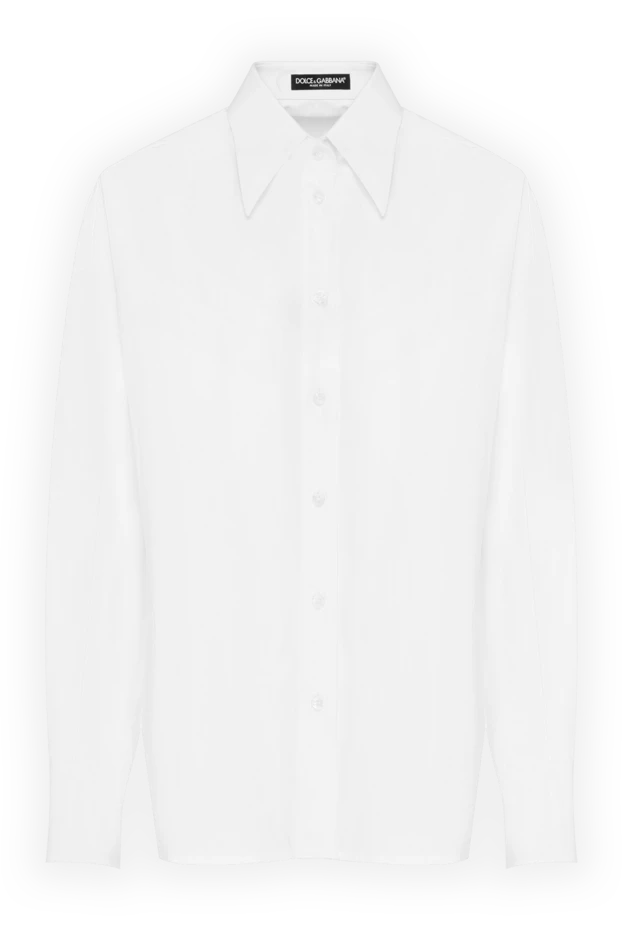 Dolce & Gabbana women's white cotton shirt 184873 - photo 1