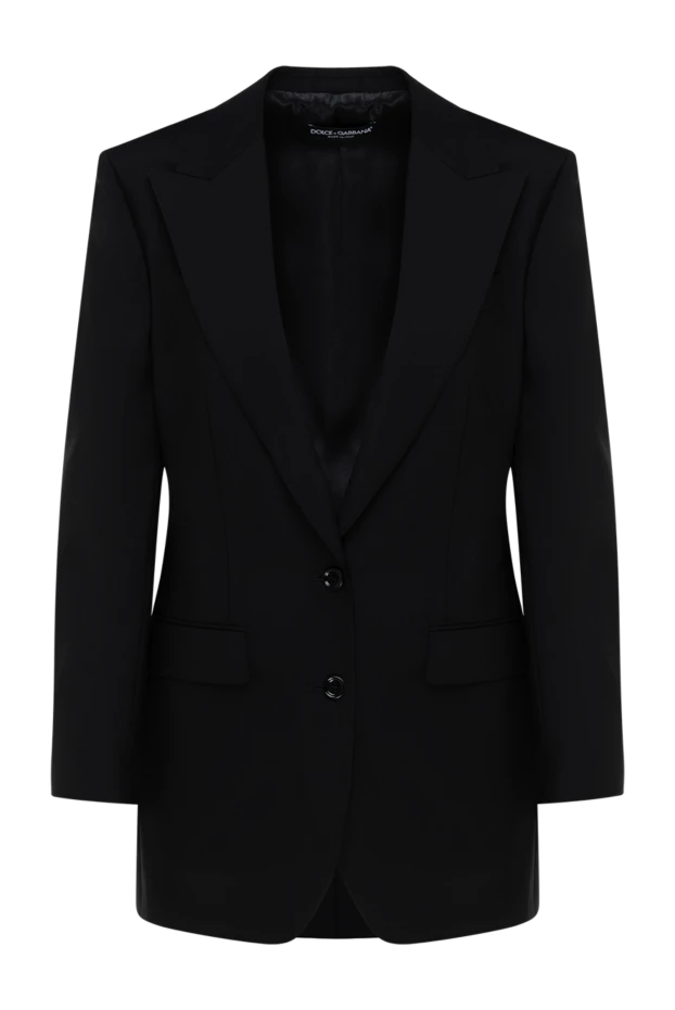 Dolce & Gabbana women's black wool jacket 184877 - photo 1