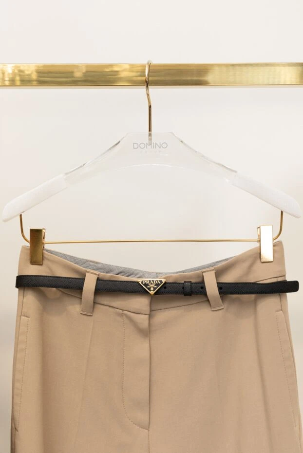 Prada narrow women's belt with logo on the buckle 184962 - photo 2