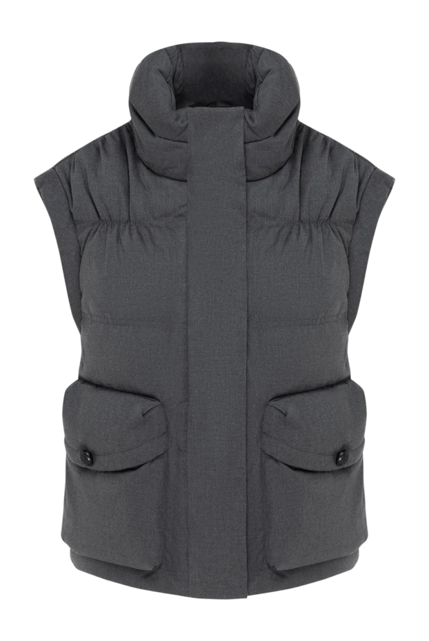 Interdee women's gray vest with large pockets 185012 - photo 1