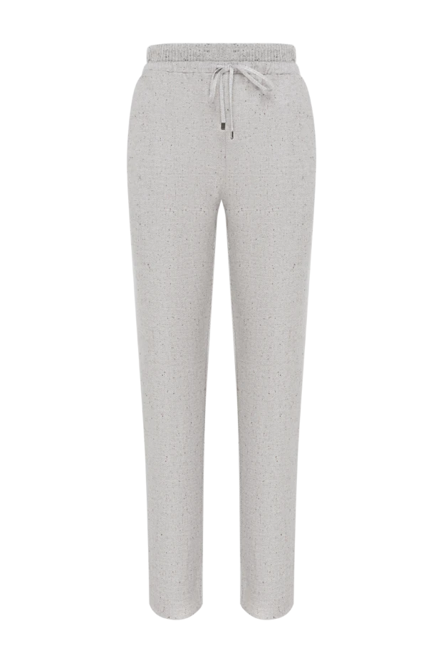 Women's gray drawstring pants