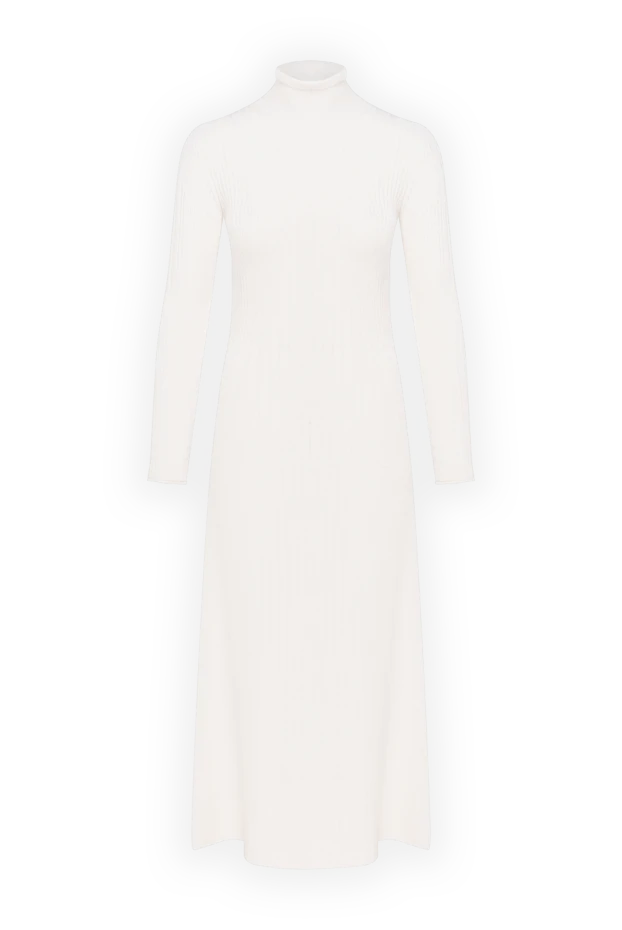 D.Exterior white long knitted dress 185027 - photo 1