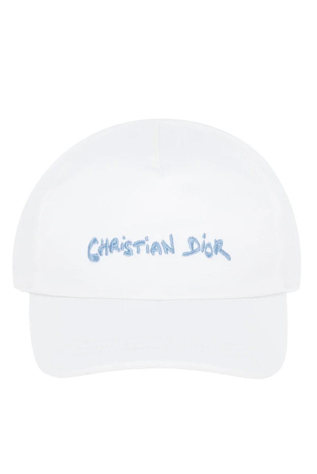 Dior men's white baseball cap with logo 185039 - photo 1