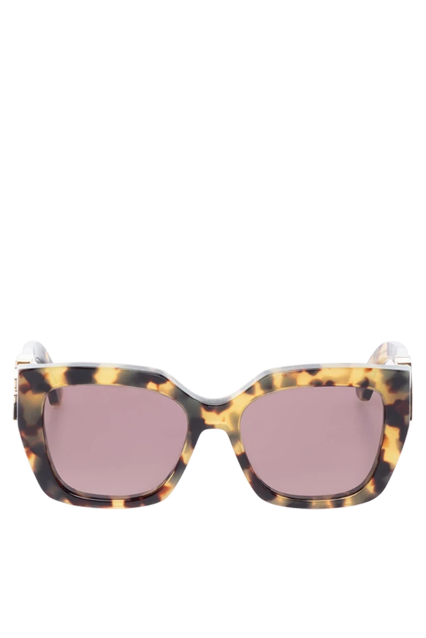 Dior brown tortoise pattern square miss dior sunglasses 185043 - photo 1