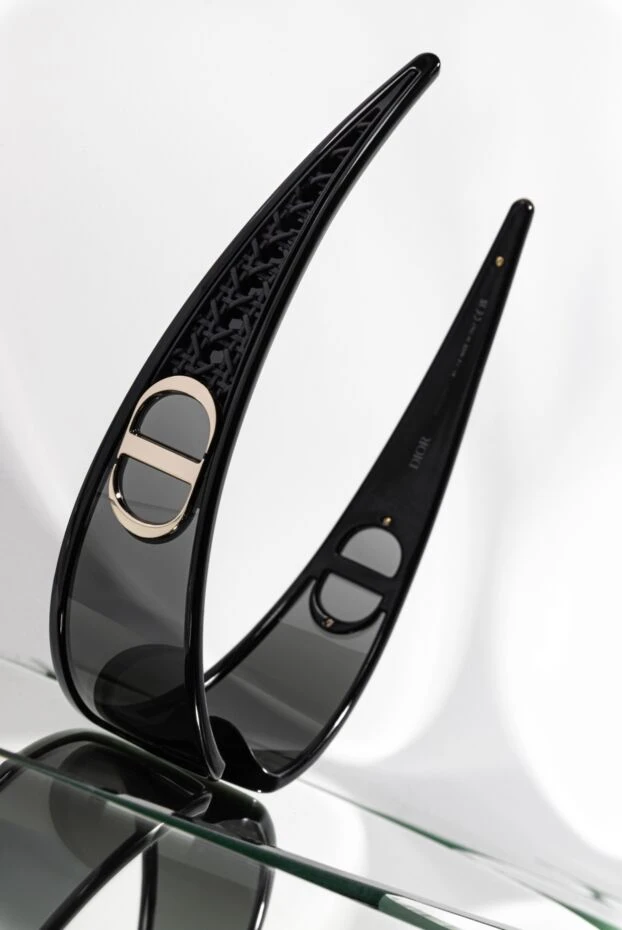 Dior сонцезахисні окуляри-маска verydior чорного кольору 185045 - фото 2