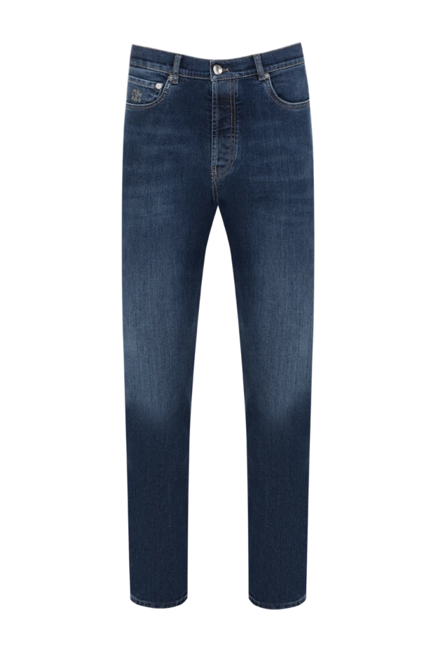 Brunello Cucinelli men's blue distressed jeans 185115 - photo 1