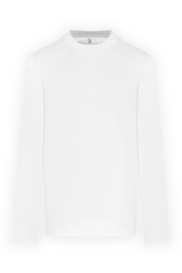 Brunello Cucinelli white men's cotton sweatshirt 185117 - photo 1