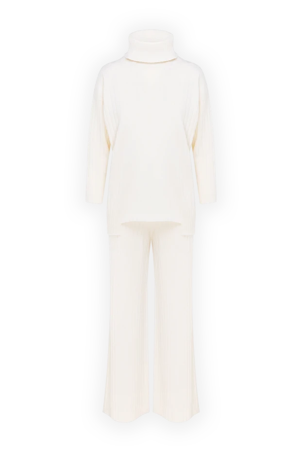 Panicale soft white women's walking suit with collar 185153 - photo 1