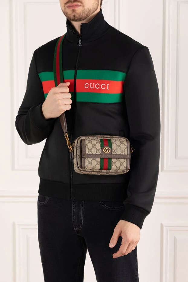 Gucci чоловічі сумка через плече 185225 - фото 2