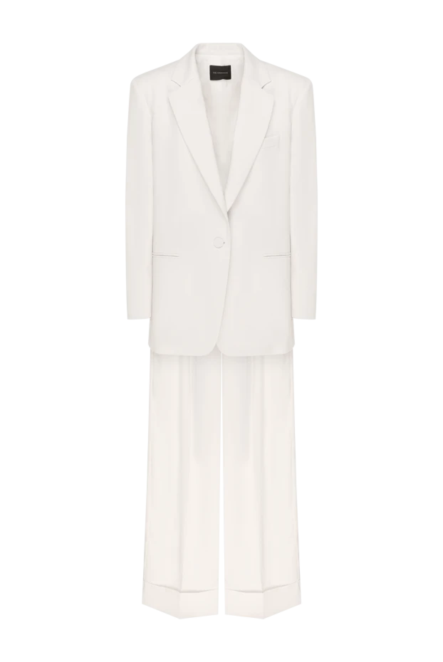 The Andamane women's suit white jacket with wide trousers 185229 - photo 1