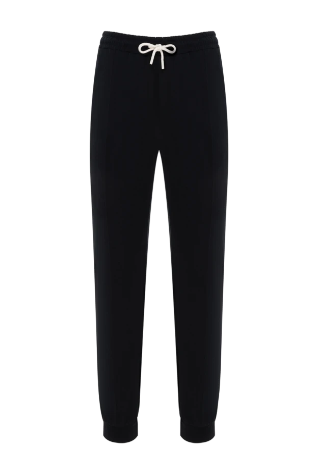 Barba Napoli men's black sports trousers with cuffs 185241 - photo 1