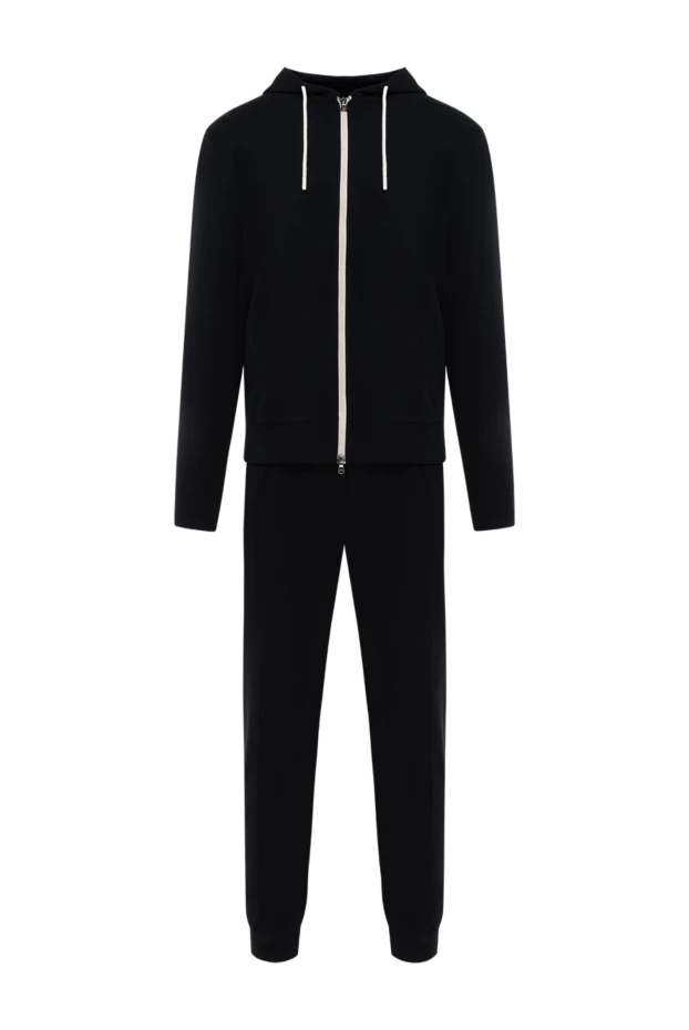 Barba Napoli men's black tracksuit with logo 185242 - photo 1