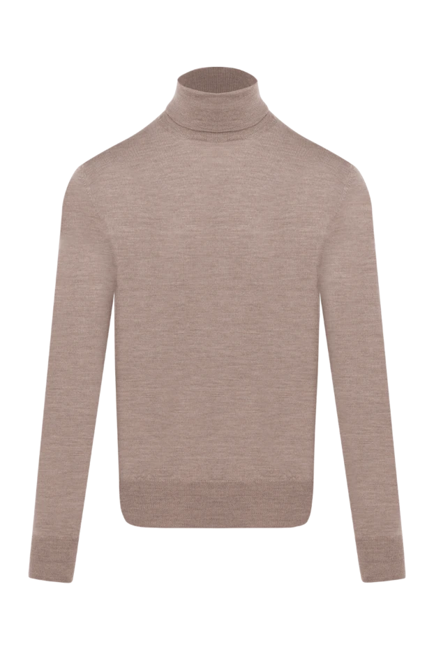 Men's wool golf beige