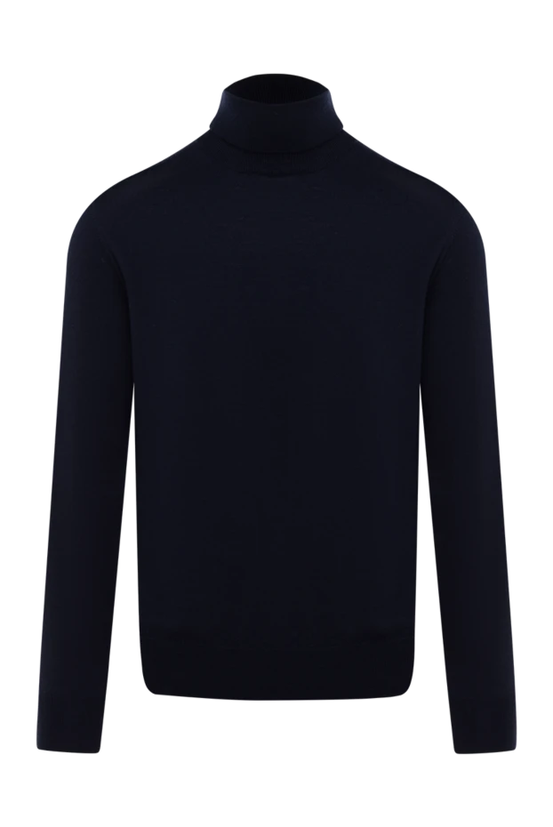 Golf wool men's blue