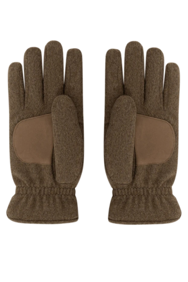 Moorer man men's gloves black made of genuine leather 180067 - photo 3